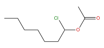 1-Chloroheptyl acetate